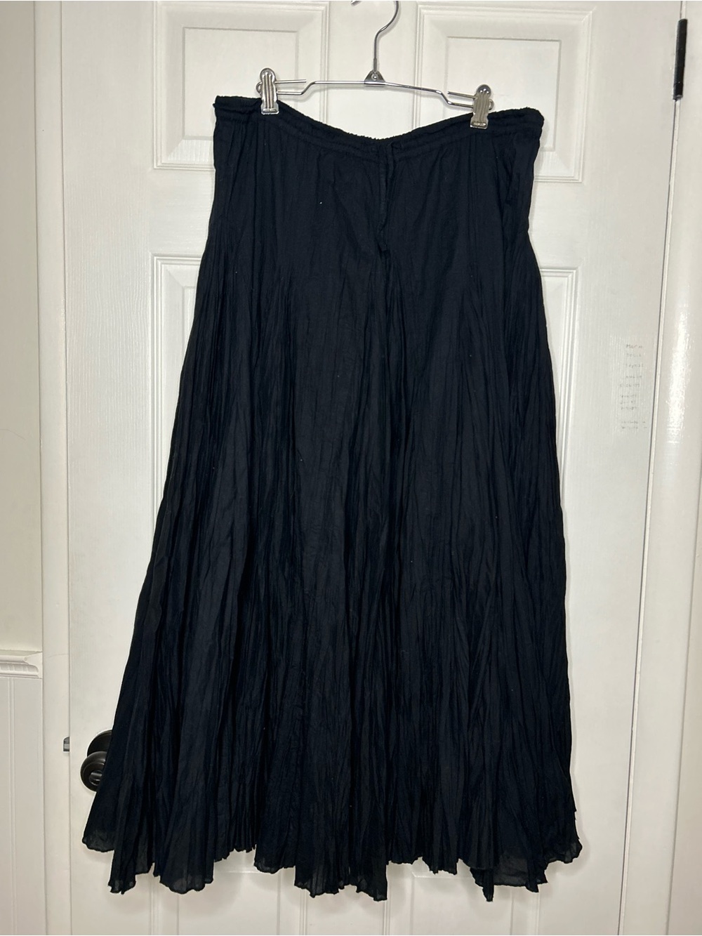 Dimri Pleated Full Circle Skirt Boho Midi Skirt